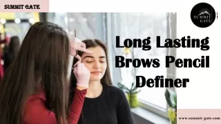 Long lasting brows pencil definer