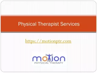 physical therapist services