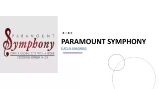 Buy Flats in Ghaziabad - Paramount Symphony