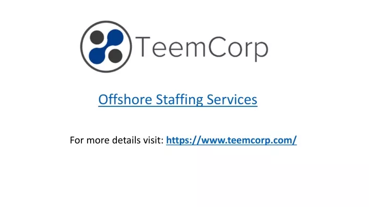 offshore staffing services