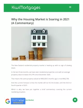 Why the Housing Market is Soaring in 2021 (A Commentary)