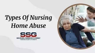 Types Of Nursing Home Abuse