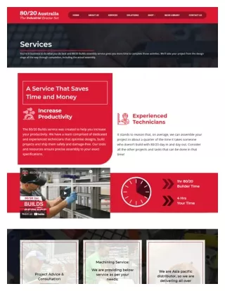 Services - 80/20 Australia