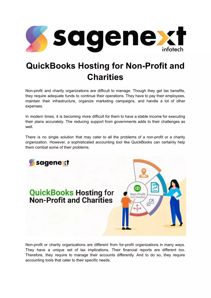 quickbooks hosting for non profit and charities