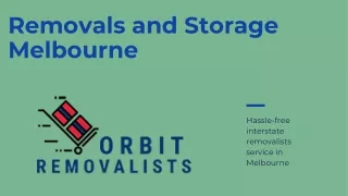 Removals and Storage Melbourne