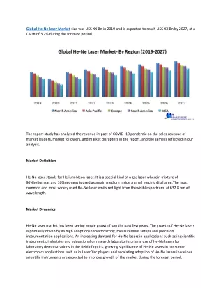 global he ne laser market size