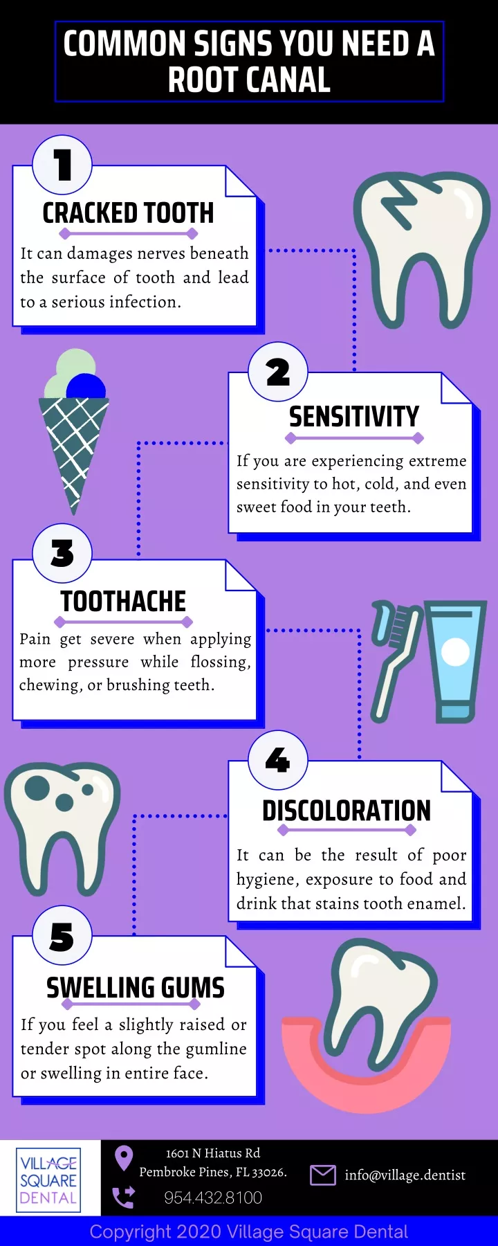 cracked tooth it can damages nerves beneath