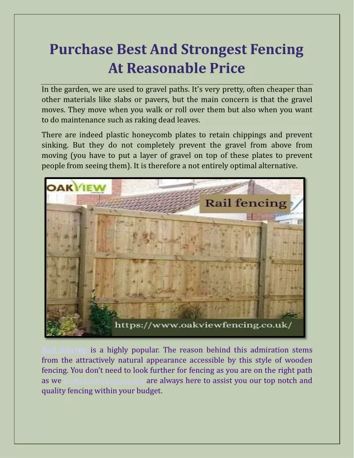 purchase best and strongest fencing at reasonable price