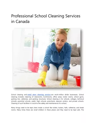 condominium cleaning services in Toronto
