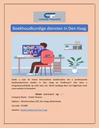 Boekhoudkundige diensten in Den Haag