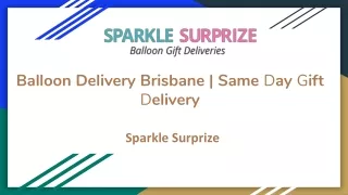 Balloon Delivery Brisbane | Same Day Gift Delivery