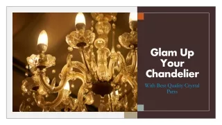 Best Place to Buy Crystal Chandelier Parts Online