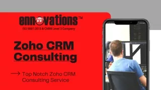 zoho crm consulting