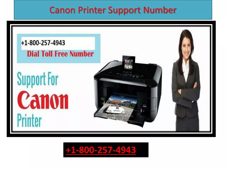 canon printer support number