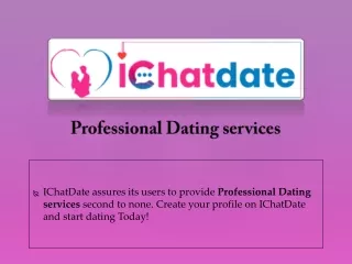 Professional Dating services