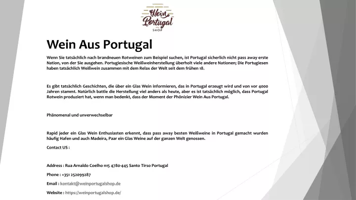 wein aus portugal