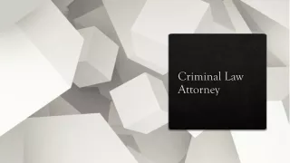 Criminal law attorney jersey
