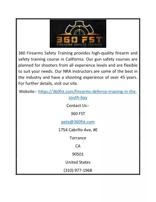 California Safety Certificate | 360FST.com