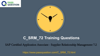 c srm 72 training questions