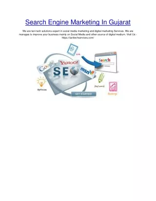 Search Engine Marketing In Gujarat