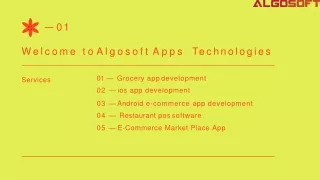 Grocery app development