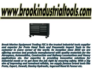 www brookindustrialtools com