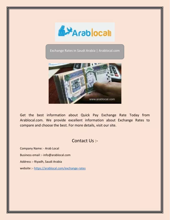 exchange rates in saudi arabia arablocal com