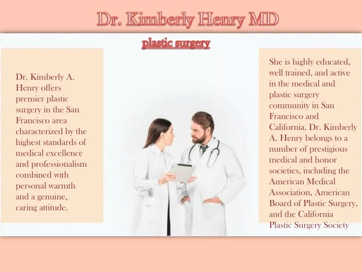 dr k imberly h enry md