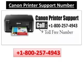 Canon Printer Customer Care