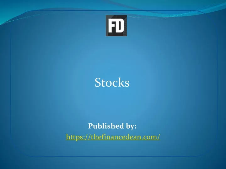 stocks published by https thefinancedean com
