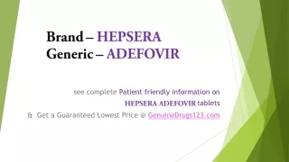 brand hepsera generic adefovir