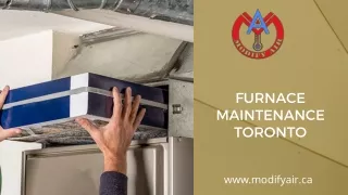 Furnace Maintenance in Toronto- Modify Air