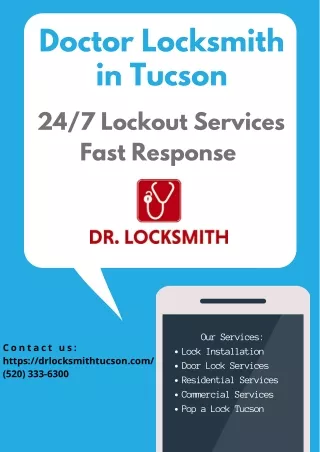 Doctor Locksmith Tucson in Arizona