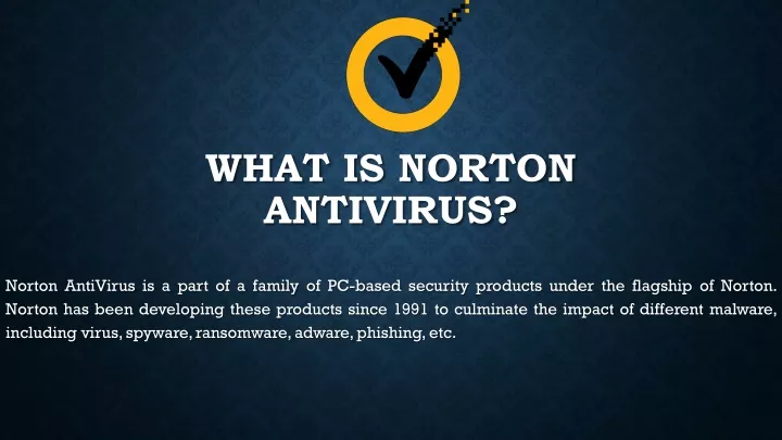 what is norton antivirus