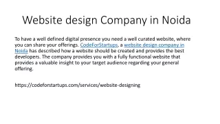 website design company in noida