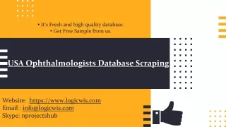 usa ophthalmologists database scraping