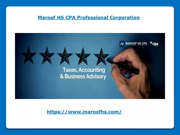 maroof hs cpa professional corporation