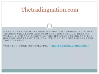 thetradingnation com