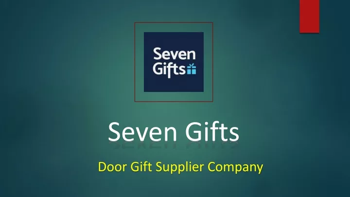 seven gifts