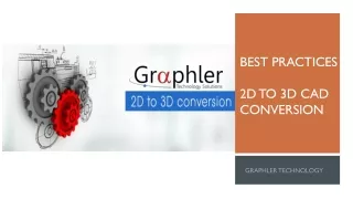 best practices 2d to 3d cad conversion
