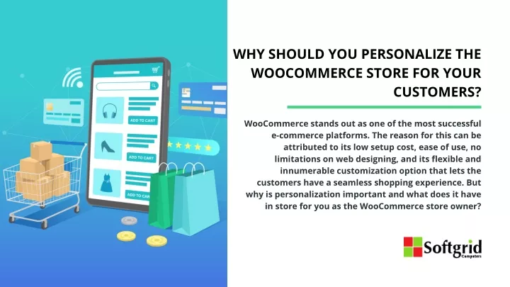 why should you personalize the woocommerce store