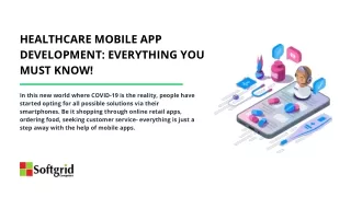 healthcare mobile app development everything