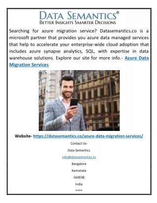 Azure Data Migration Services | Datasemantics.co