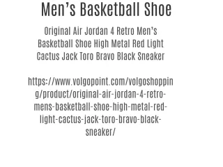 Men’s Basketball Shoe