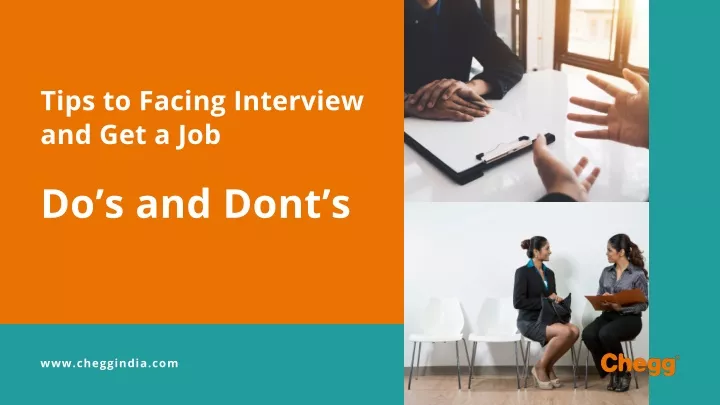 tips to facing interview and get a job
