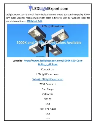 ledlightexpert com is one of the reliable