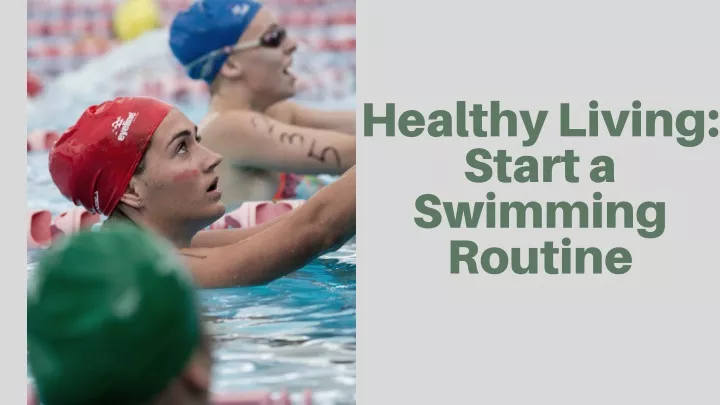 healthy living start a swimming routine