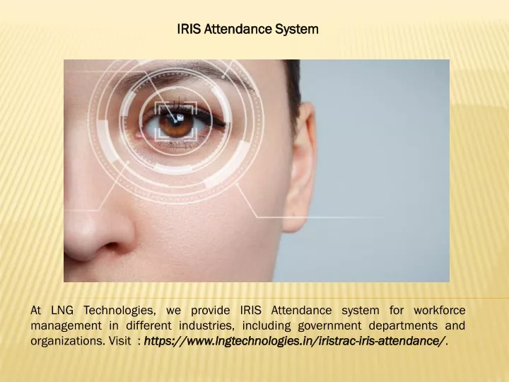 iris attendance system