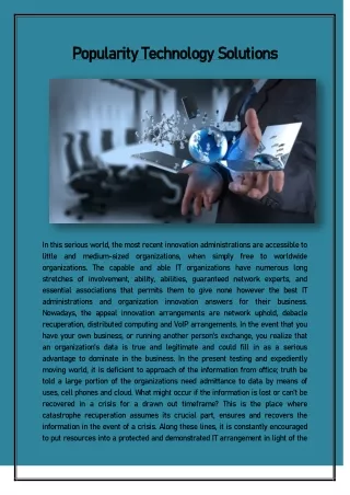 technology solutions