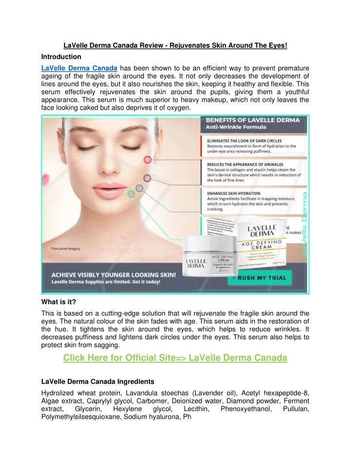 lavelle derma canada review rejuvenates skin